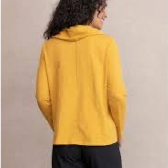 NWT Habitat 27537 Enamel Button Neck Mist Cowl Top Sz S/M - Picture 9 of 9